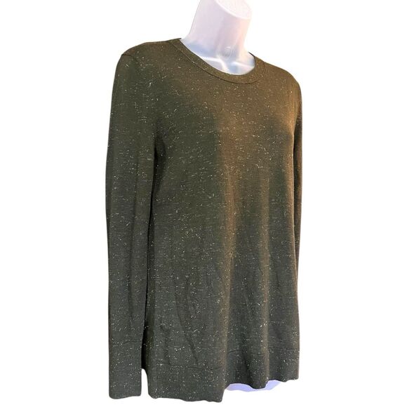 Banana Republic Green Gold Wool Blend Pullover Sweater Sz XS Classic Academia - Picture 15 of 15